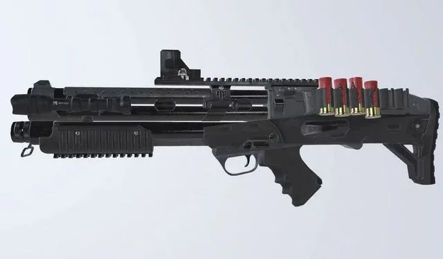 VC30 Sickle Shotgun Low-poly (PBR)