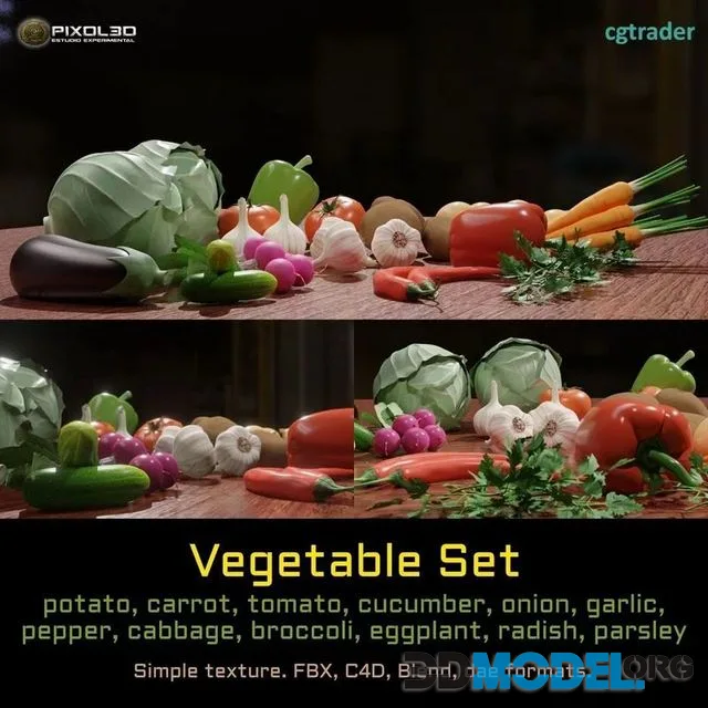VEGETABLES SET vegetable (PBR)