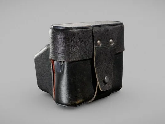 Vintage Leather Camera Case (PBR)
