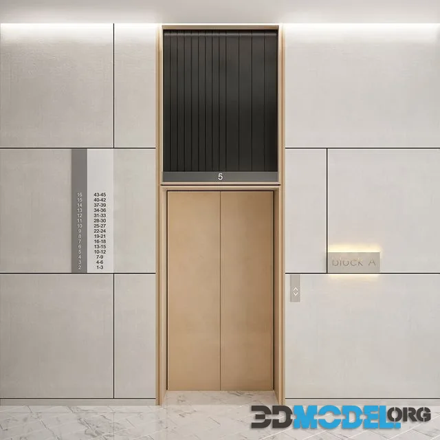 Wall panel elevator