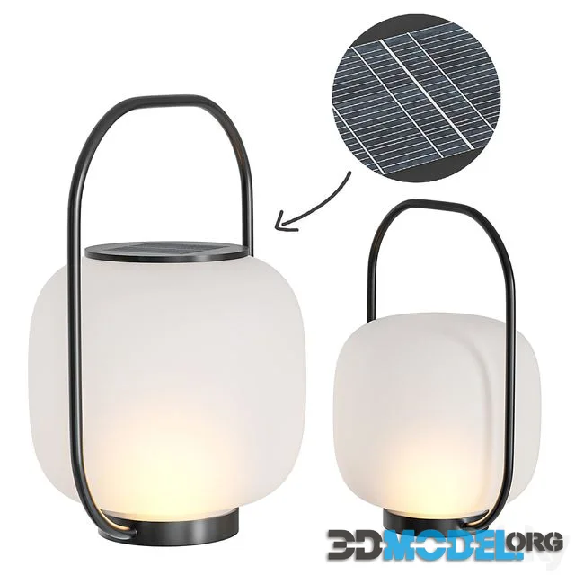 Waterproof Portable LED Rechargeable Solar Powered Outdoor Floor Lamp