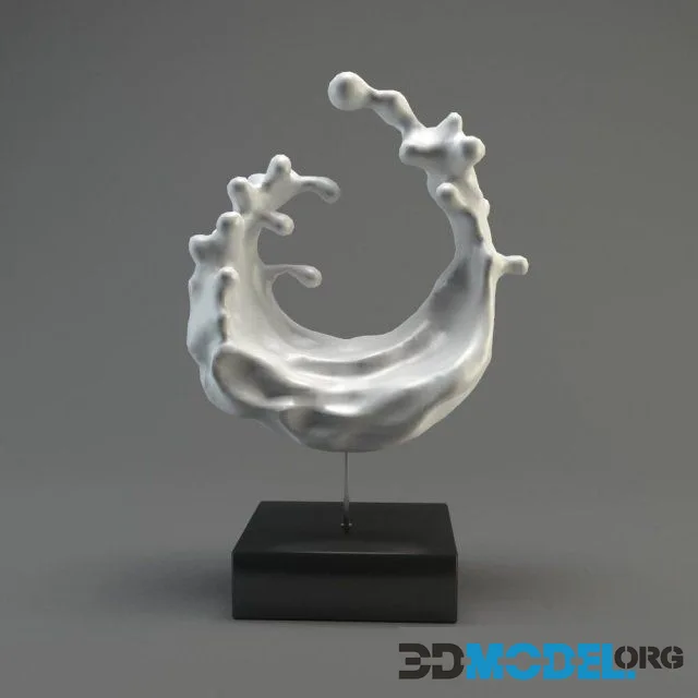 Wave sculpture