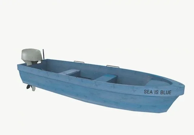 Wooden Boat (PBR)