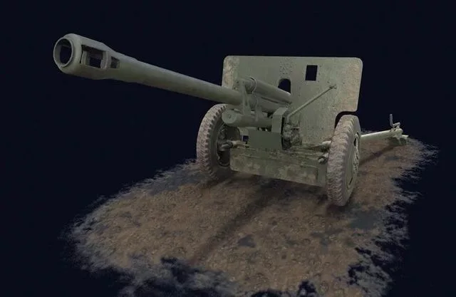ZIS-3 Game Ready (PBR)