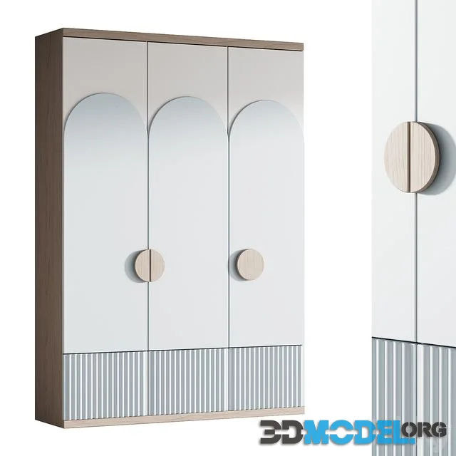 036 Furniture for children cupboard 01