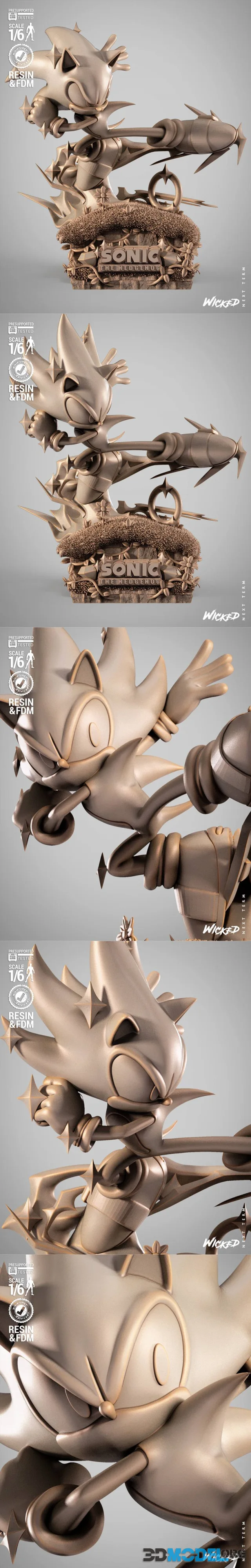WICKED - Sonic Sculpture – Printable