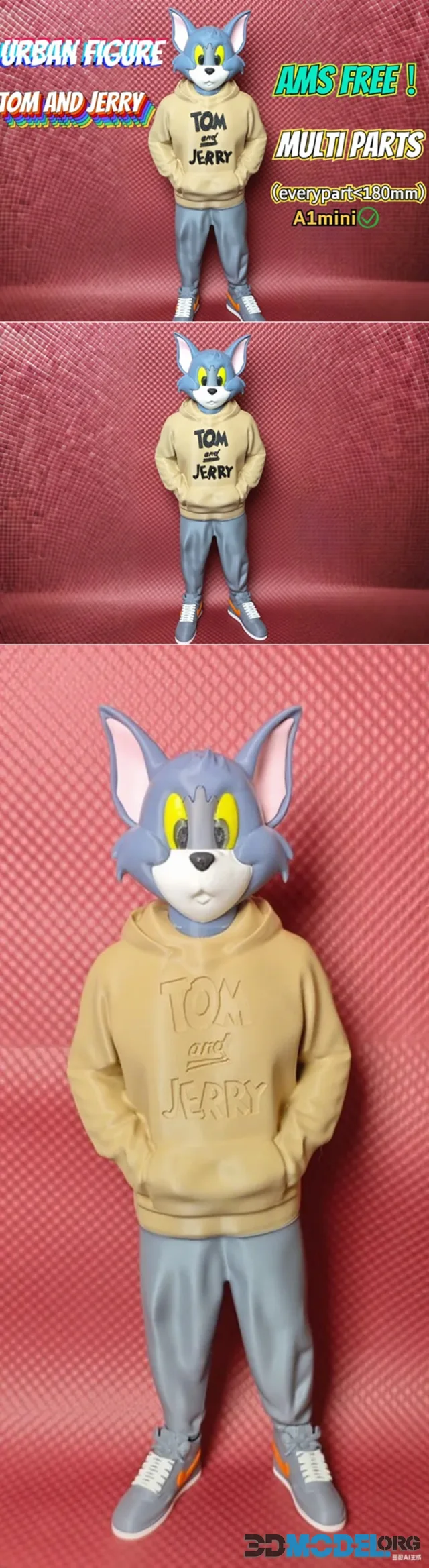 Urban Figure - Tom and Jerry – Printable