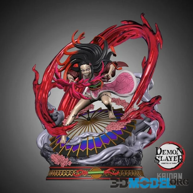 Kaidan 3D - Nezuko – Printable