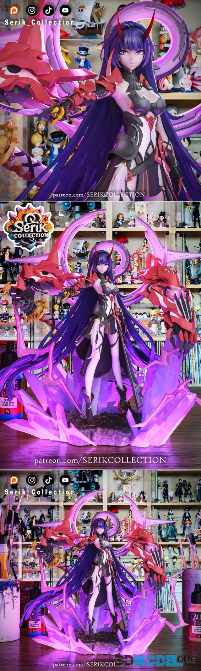 Serik Collection - Honkai Raiden Mei Herrscher of Thunder – Printable