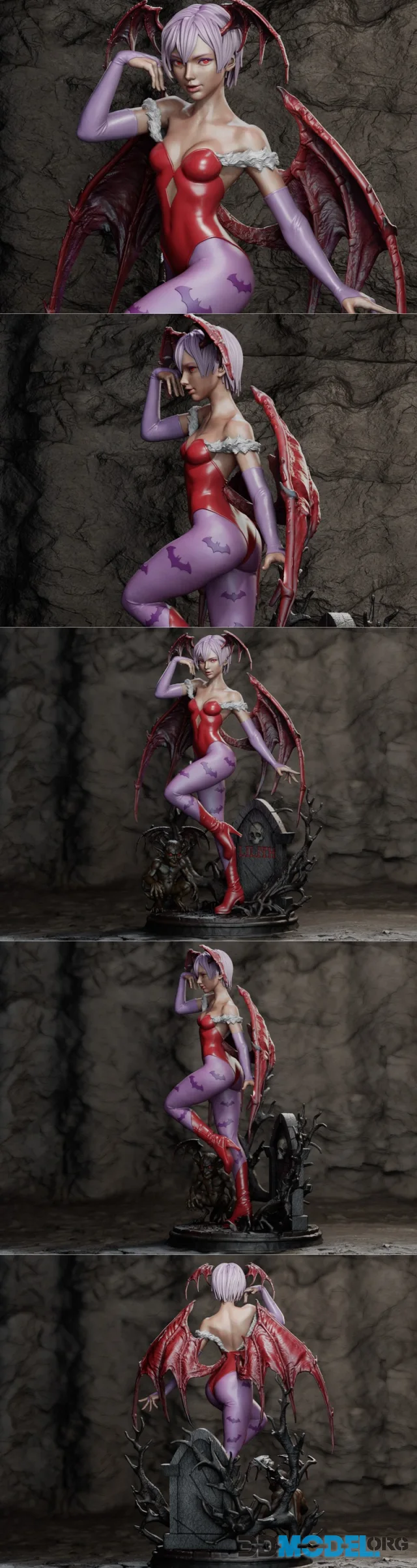 CA 3D Studios - Lilith – Printable