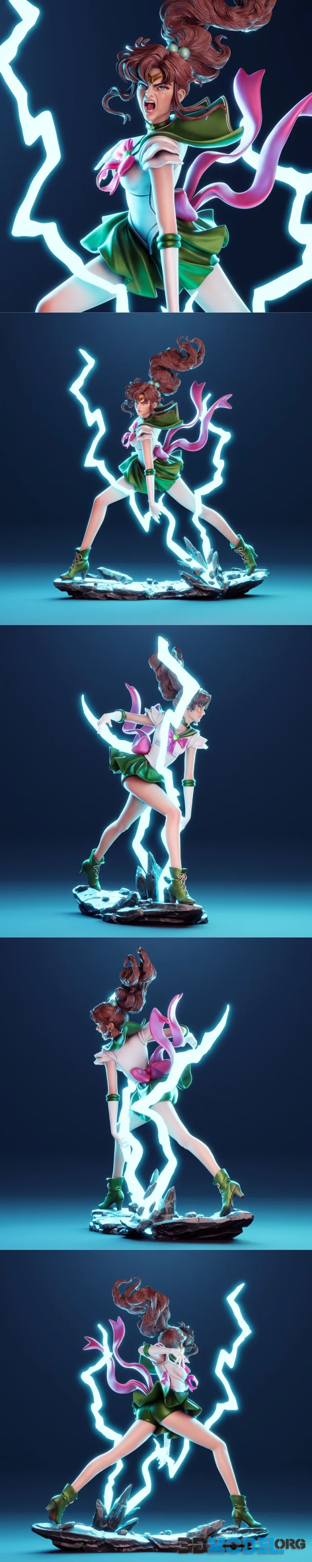 CA 3D Studios - Sailor Moon Makoto Kino – Printable