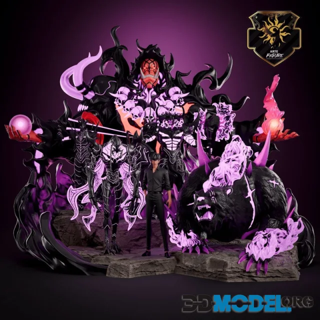 Solo Leveling Diorama – Printable