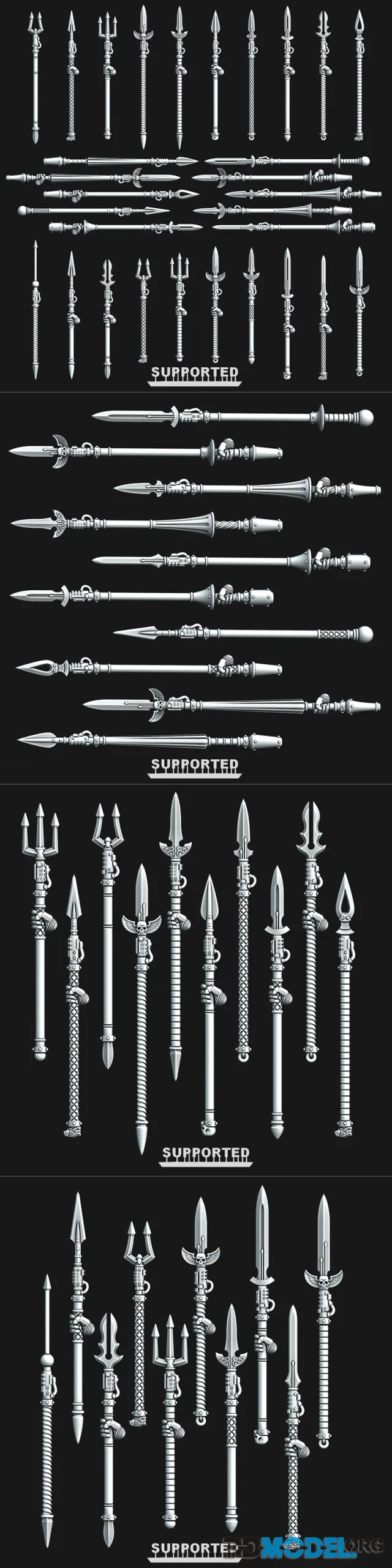SM Power Spears and Lances – Printable