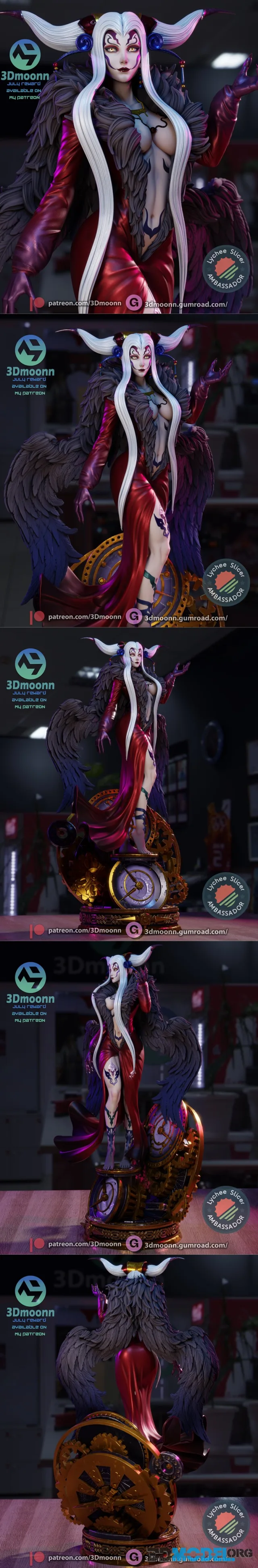 3Dmoonn - Final Fantasy - Ultimecia – Printable