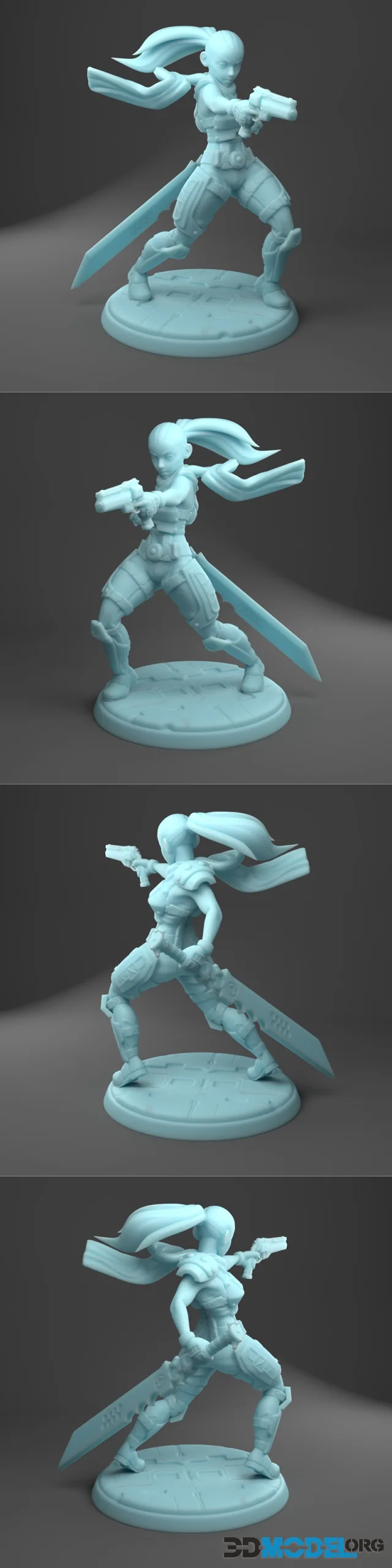TurningGear, Scifi fighter – Printable
