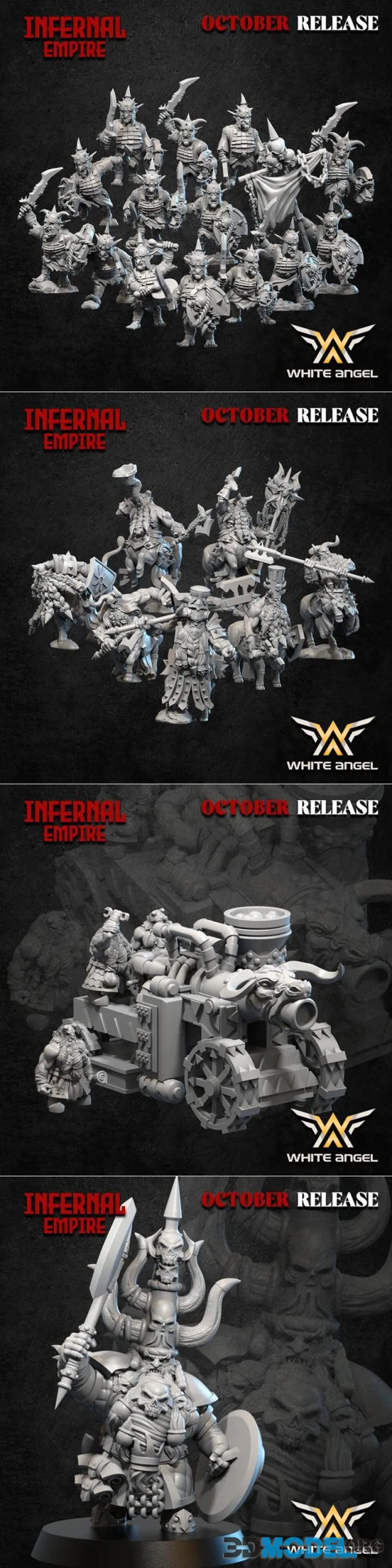 White Angel Miniatures - Infernal Empire – Printable