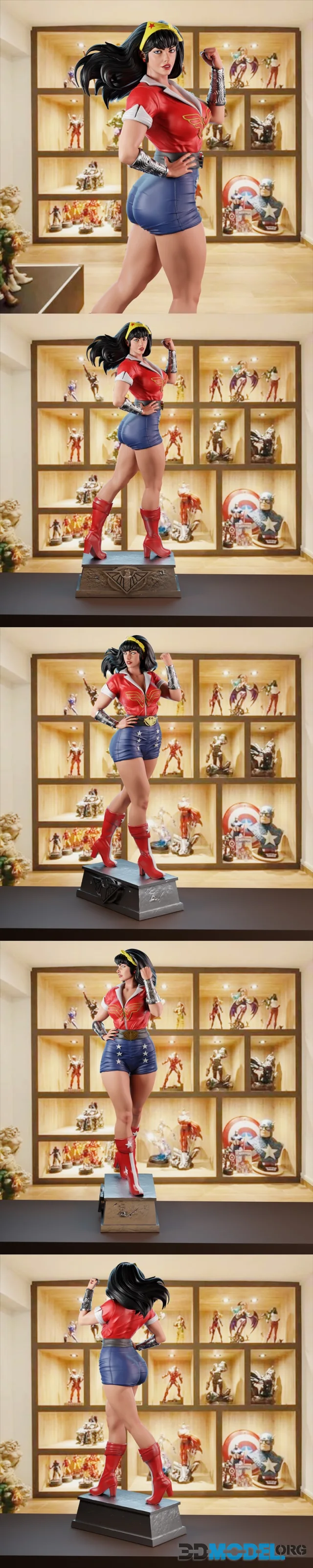 BrunoArt3D - DC - Wonder Woman – Printable