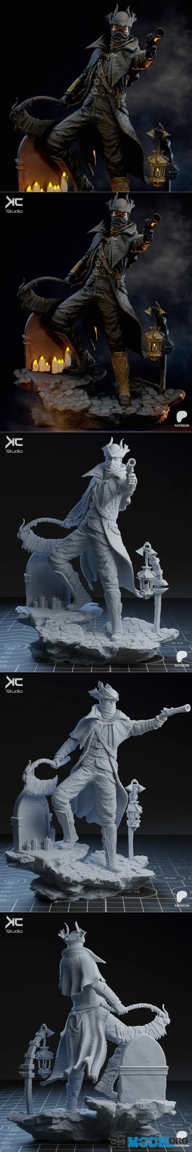 KcStudio - The Hunter - Bloodborne – Printable