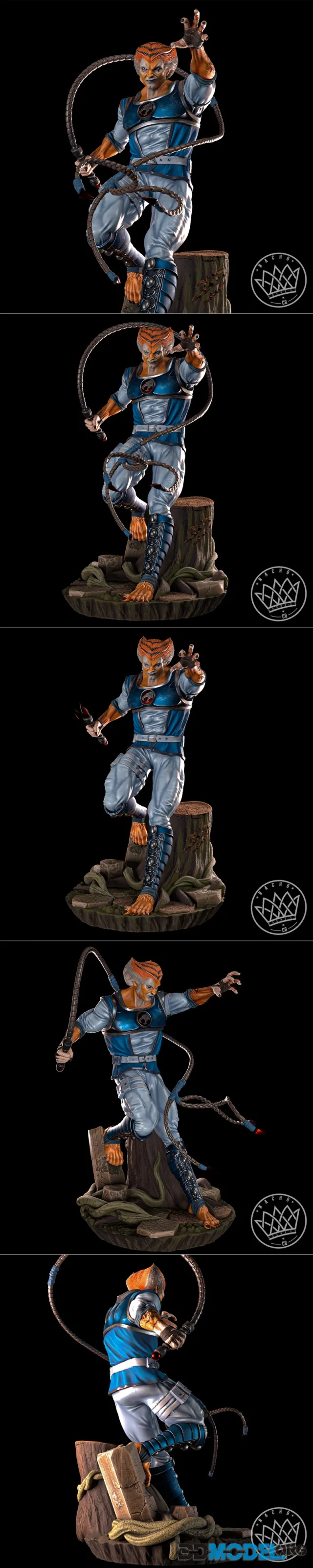Nacho CG - Fan Art - Tigra from Thundercats – Printable