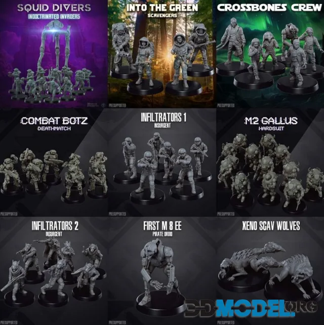 Skullforge Studios January 2025 – Printable