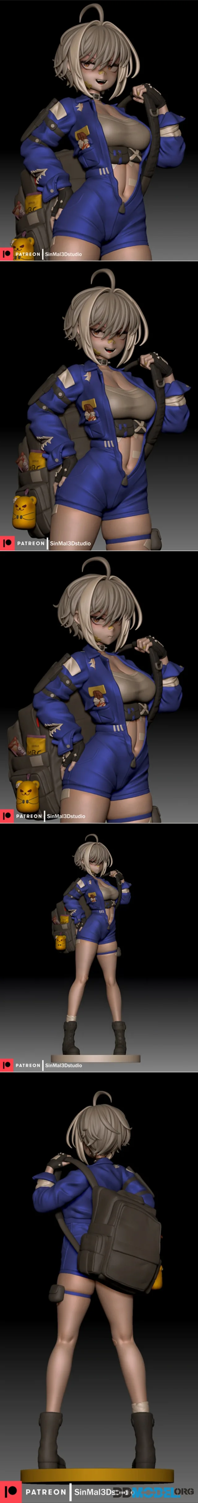 Sin3Dstudio - NIKKE - Mori – Printable