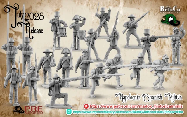 Napoleonic Spanish Militia – Printable