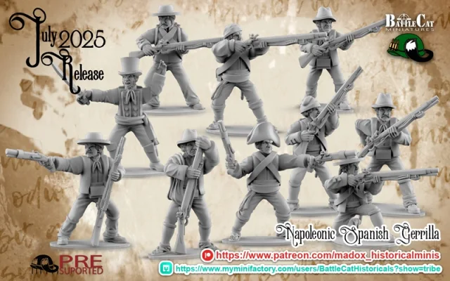 Napoleonic Spanish Guerilla – Printable
