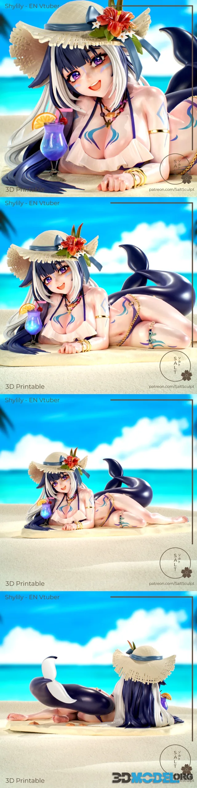 SaltSculpt - VTuber - Shylily – Printable