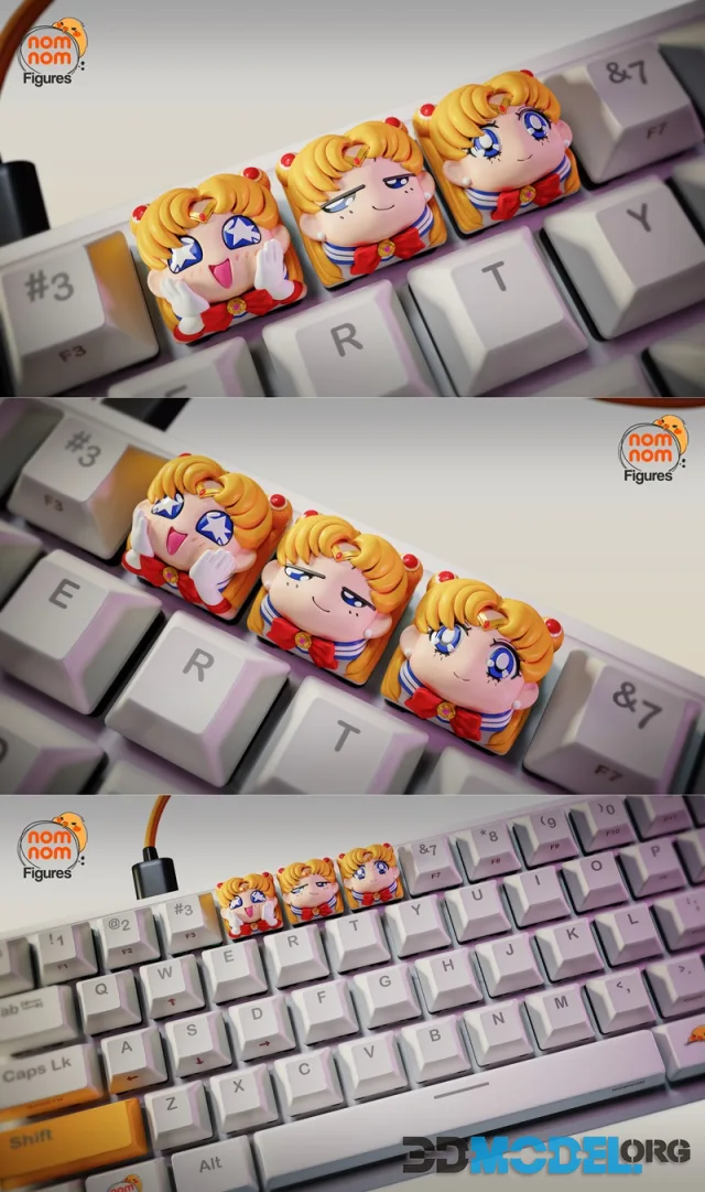Nomnom Figures - Sailor Moon – Printable