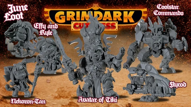 Grimdark Cuteness June 2024 – Printable