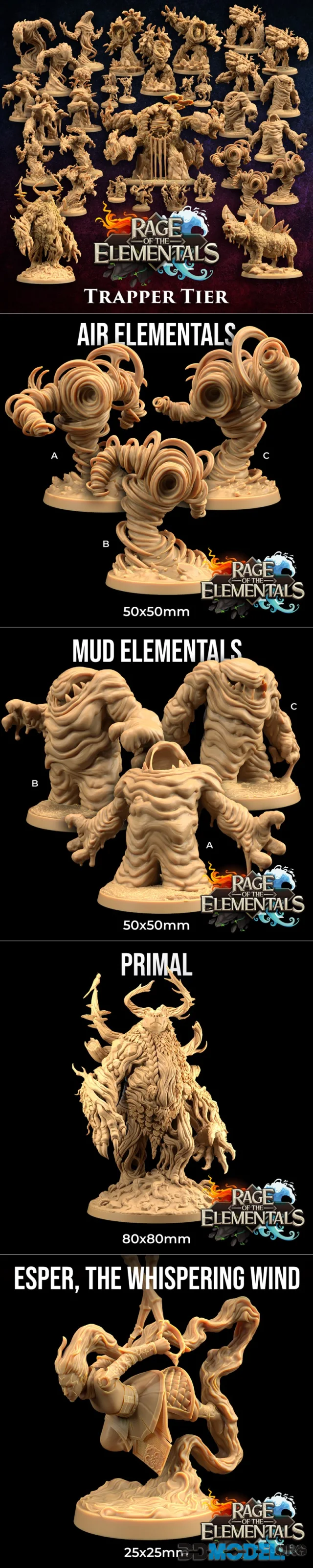 The Dragon Trappers Lodge - Rage of The Elementals – Printable