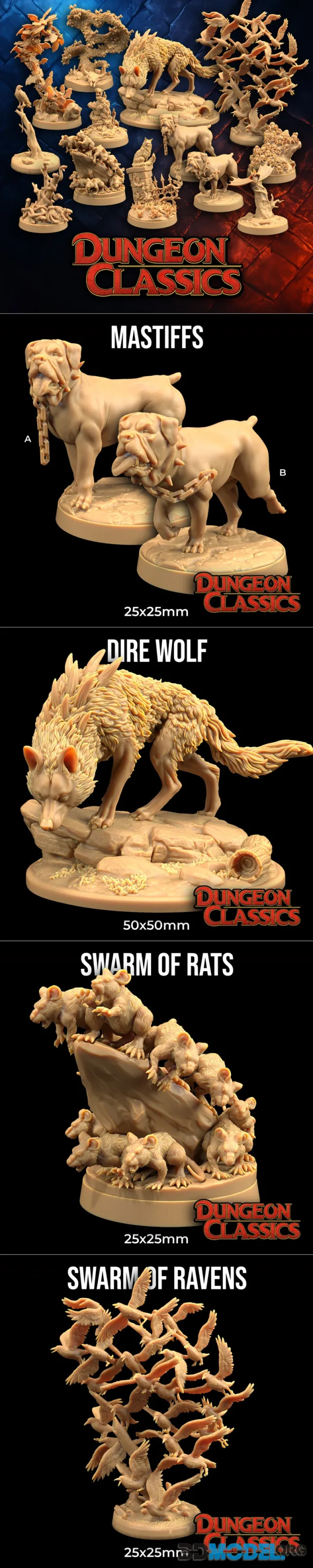 Dungeon Classics June 2025 – Printable