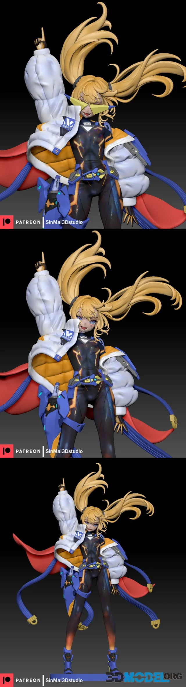 Sin3Dstudio - NIKKE - Laplace – Printable