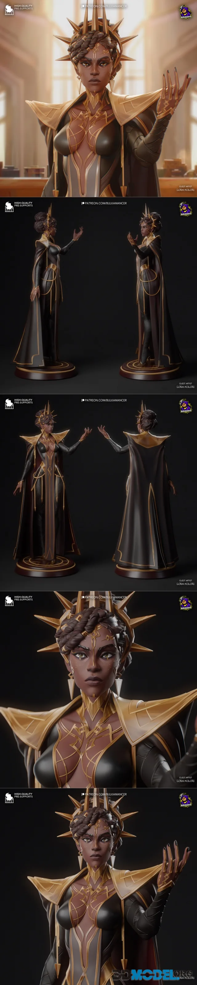 Bulkamancer Sculpts - Mel Medarda – Printable
