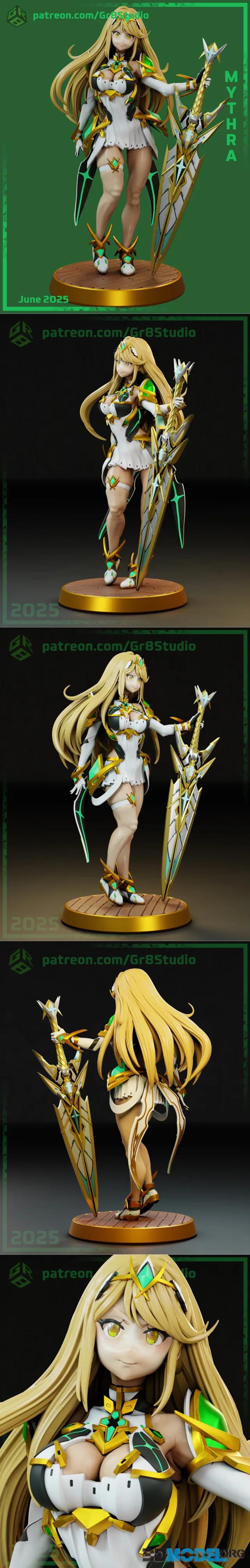 Gr8Tech - Xenoblade - Mythra – Printable