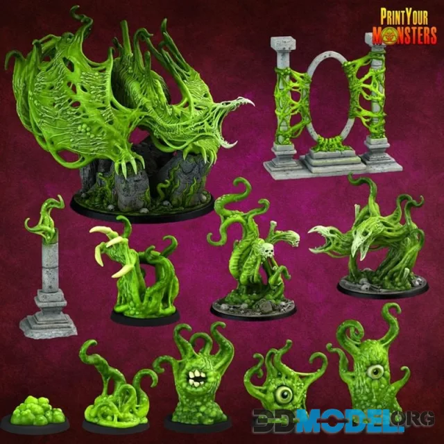PrintYourMonsters - Vol.04 - OOZE PACK – Printable