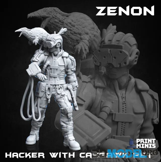 Zenon - Hacker – Printable