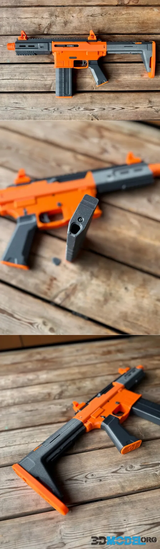 Arca Ignis Rifle - Modular Waterpistol Kit – Printable