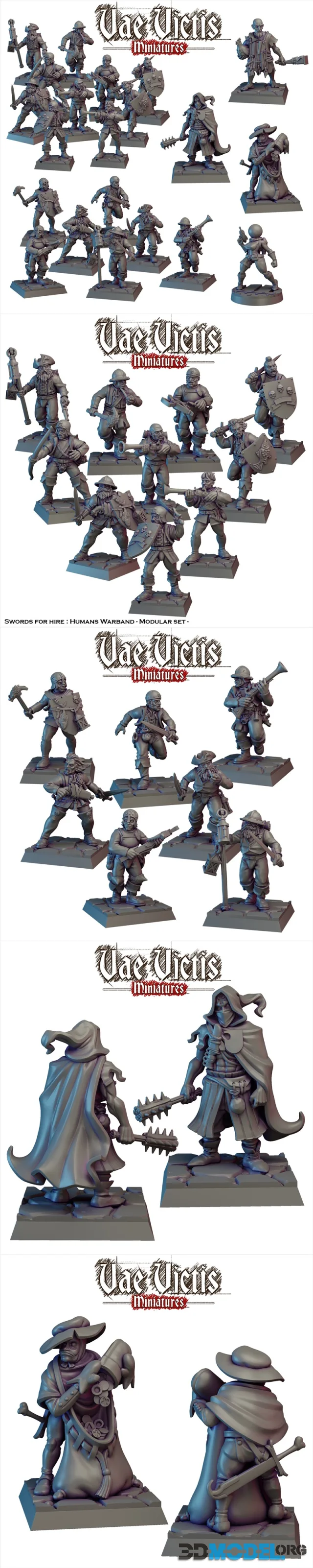 Vae Victis Miniatures - Blood & Gold vol.5 March 2025 – Printable