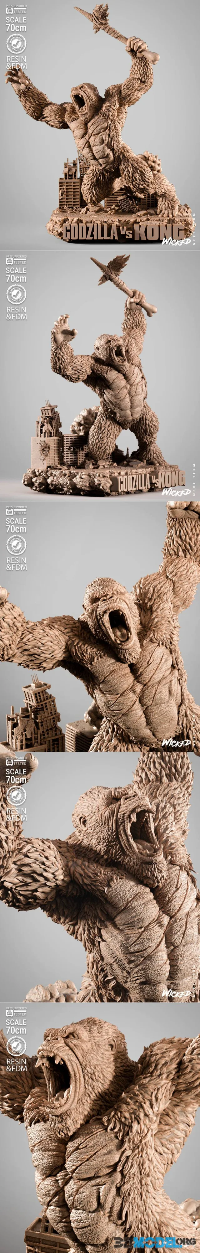WICKED - Kong Sculpture – Printable