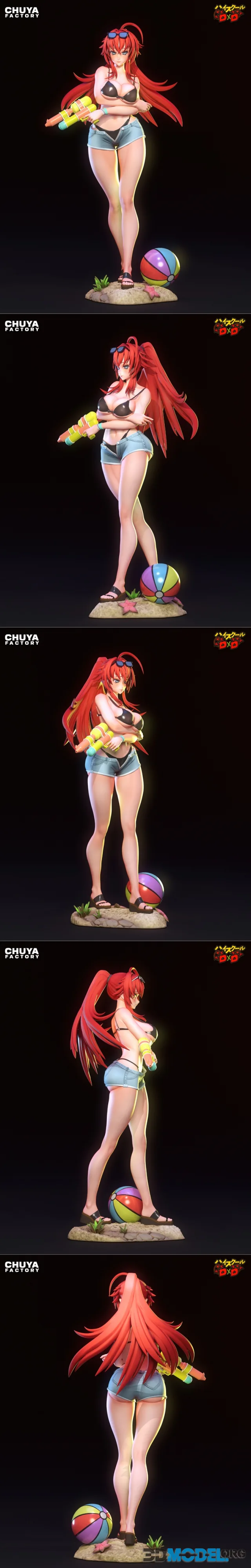 Chuya Factory - High School DxD - Rias Gremory – Printable