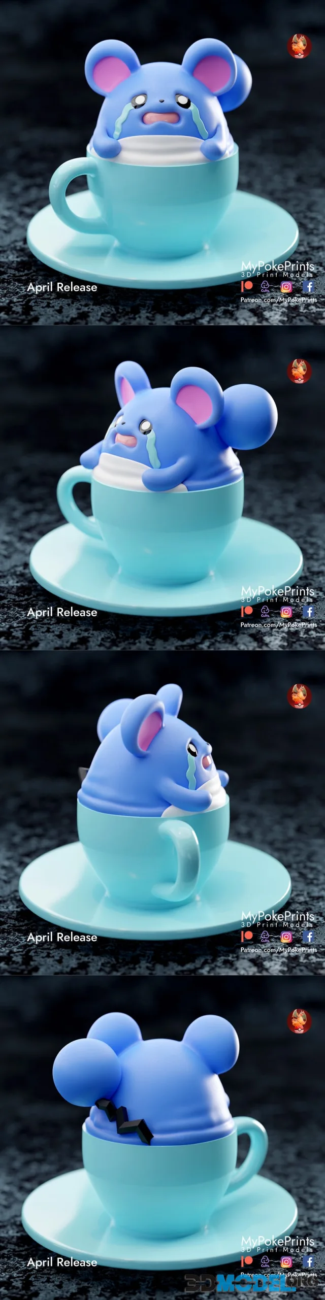 Cup Marill – Printable