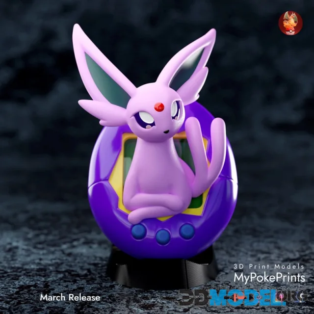 Espeon Tamagotchi – Printable