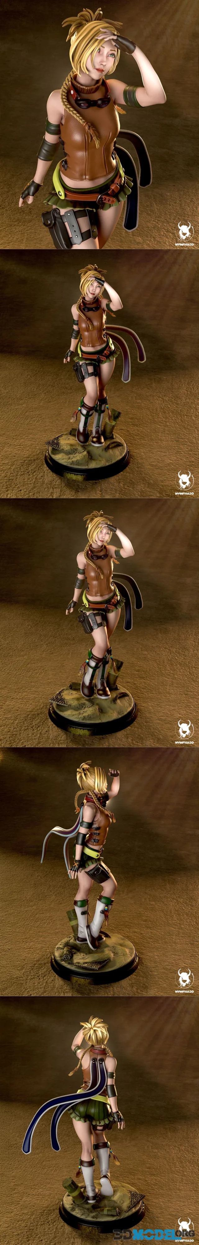 Nympha - Final Fantasy - Rikku – Printable