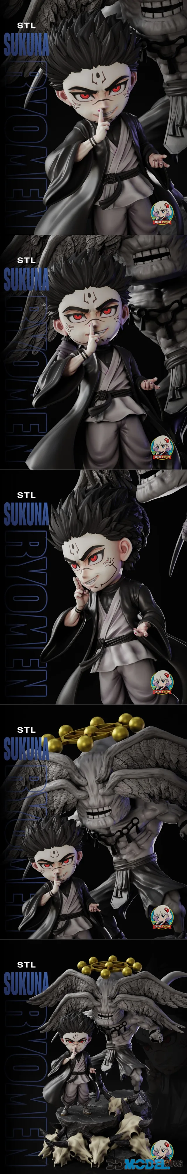 Chibi Station - SUKUNA Ryomen – Printable