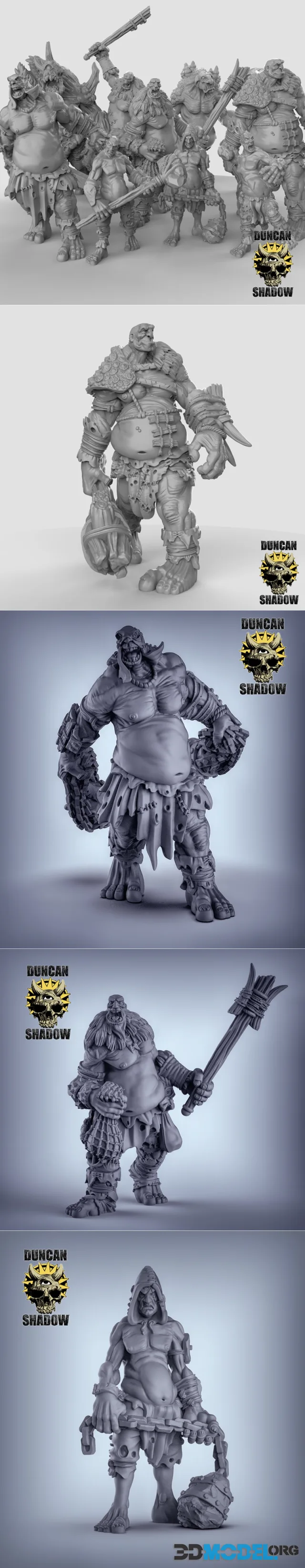 Duncan Shadow - Titan Gargant Bundle – Printable