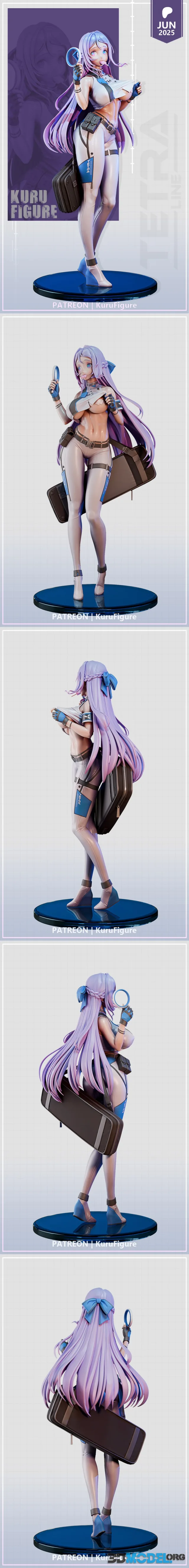 Kuru Figure - NIKKE - Folkwang – Printable