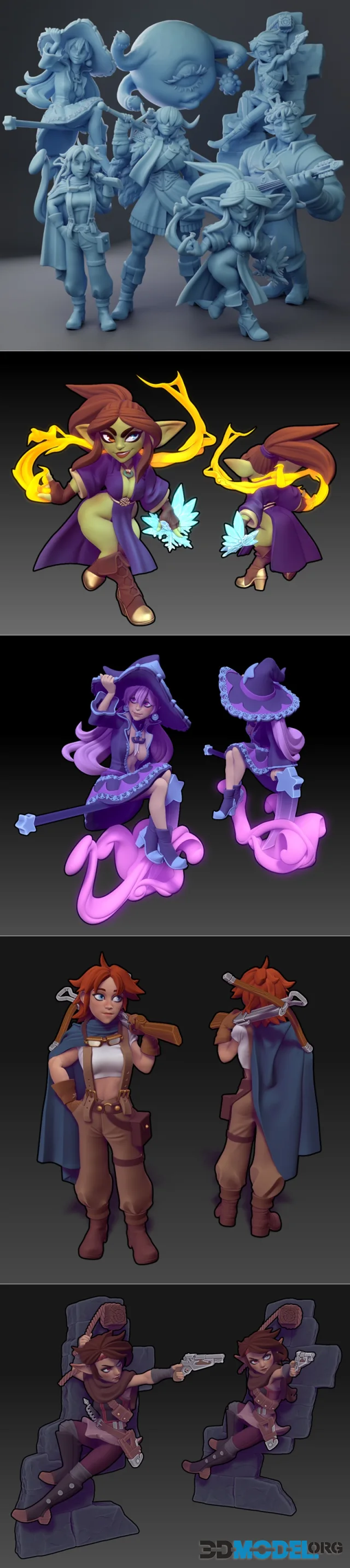 Twin Goddess Miniatures June 2025 – Printable