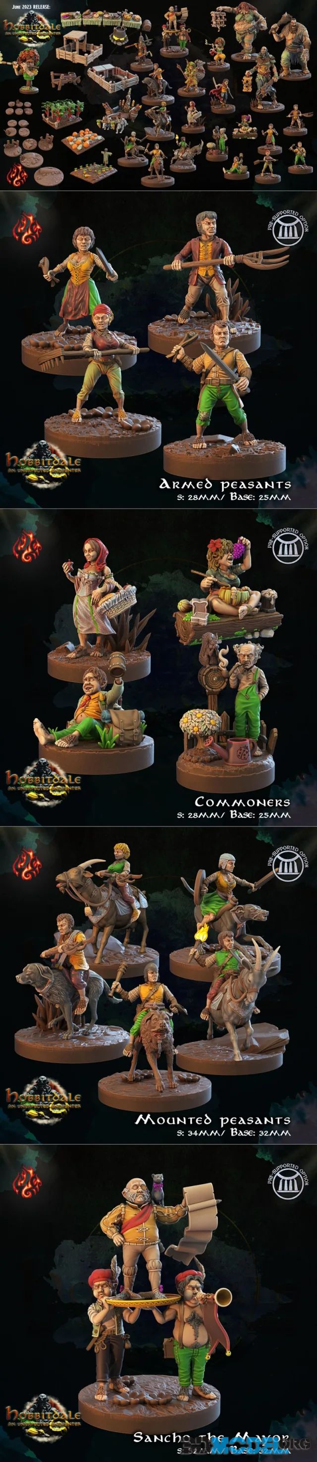 Crippled God Foundry - Hobbitdale And Unexpected Encounter – Printable