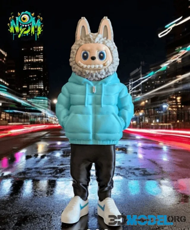 Urban Monster - Labubu Inspired – Printable